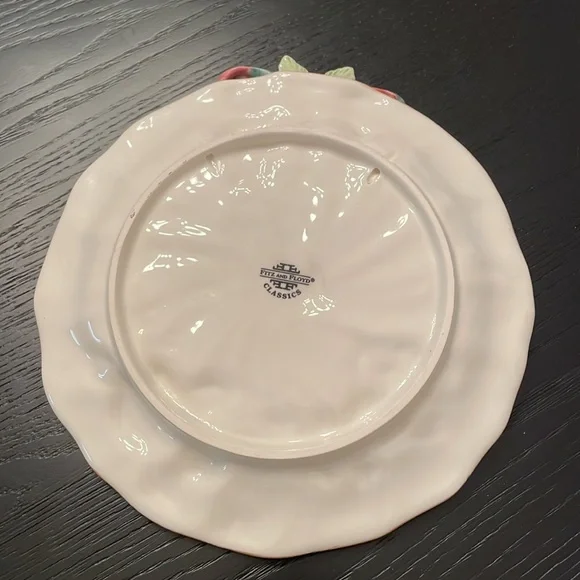 Fitz and  Floyd Classics vintage decorative plate Woodland Spring 3D - Picture 4 of 6